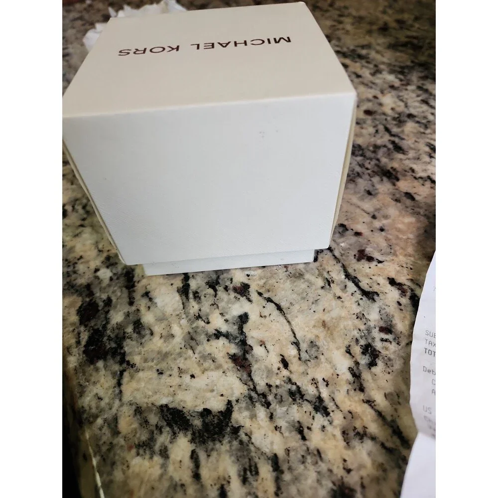 Michael Kors Watch Box With Receipt And Warranty Card